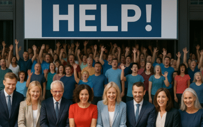 HELP- Gänsehaut-Moment zur Eröffnung: Wir singen gemeinsam „HELP!“ von den Beatles