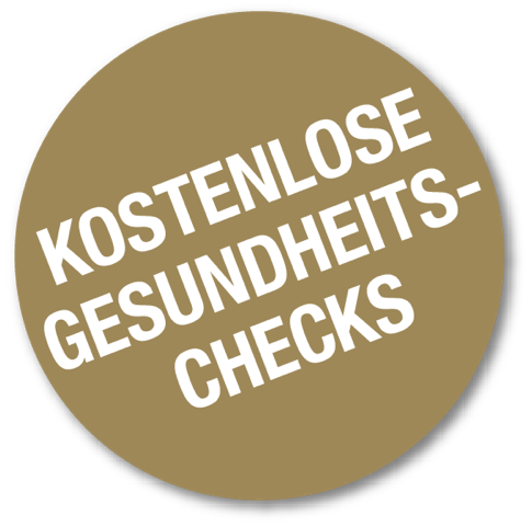 Button Kostenlose Gesundheitschecks